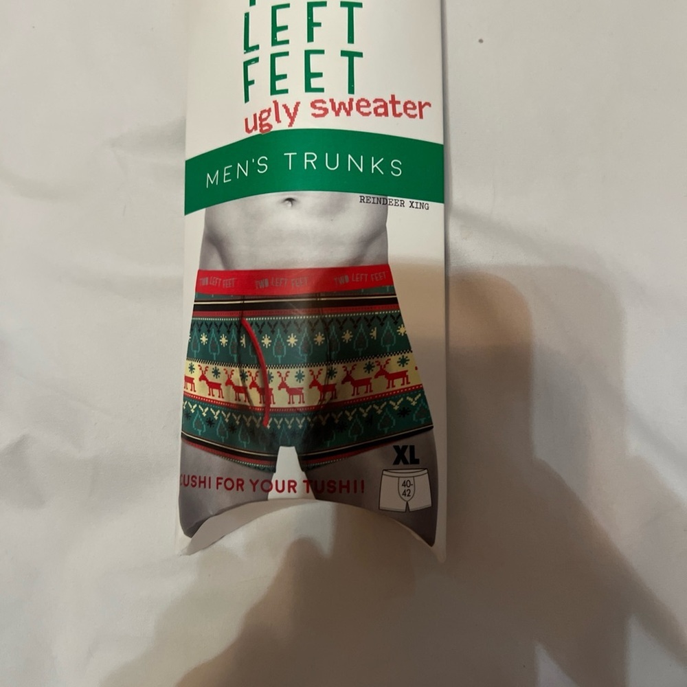 Vibrant Red and Green Boxer Briefs with Festive Flair